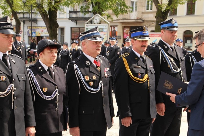 Strażackie święto na rynku w Chełmnie