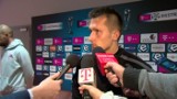 Piłkarze Zagłębia po meczu z Cracovią: Będziemy walczyli o każdy skrawek boiska (WIDEO)