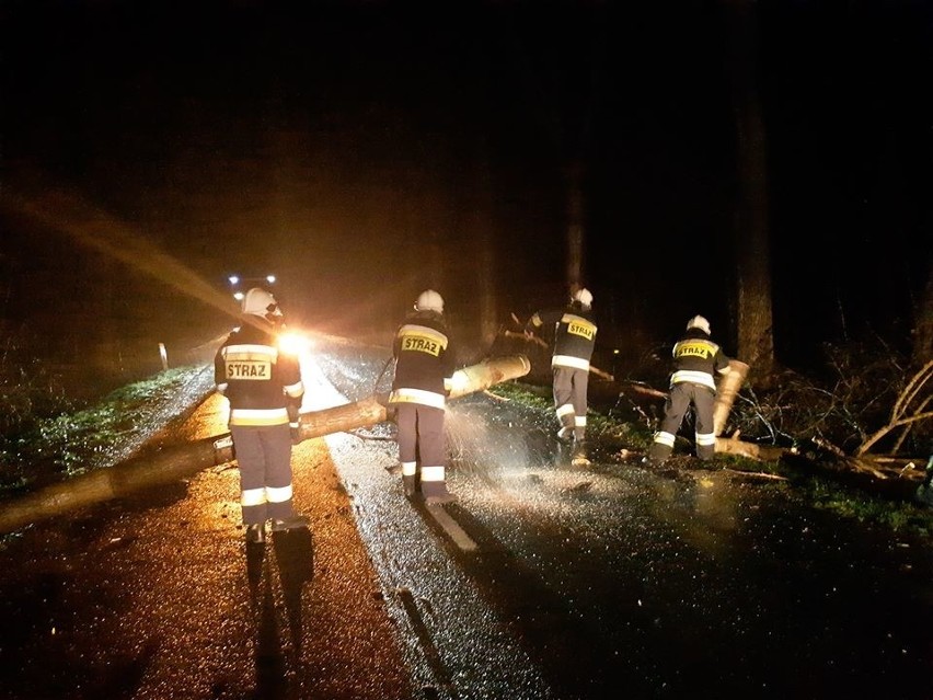 Wichura w Koszalinie i regionie. Kilka miejscowości bez prądu