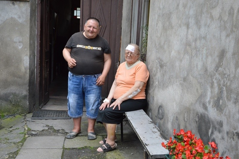 Nowy Sącz. Zawaliła się podłoga w kamienicy przy ul. Młyńskiej. Jedna osoba ranna