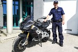 Dzielnicowy odzyskał motocykl warty 50 tys. złotych [ZDJĘCIA]
