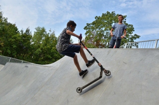 Skatepark jest jednym z bardziej popularnych miejsc wśród młodych gorzowian.