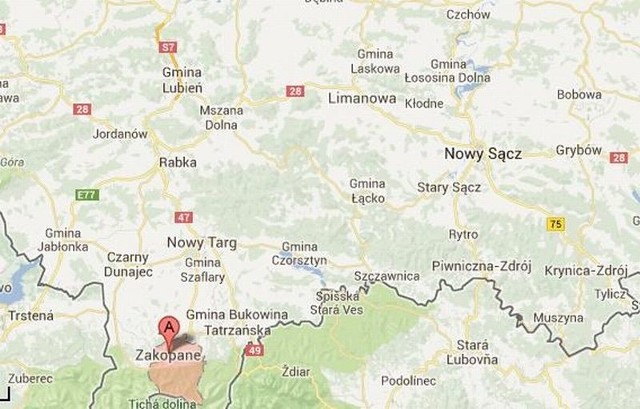 Przez blisko pół godziny mieszkańcy gminy Mogilany blokowali odcinek Zakopianki.