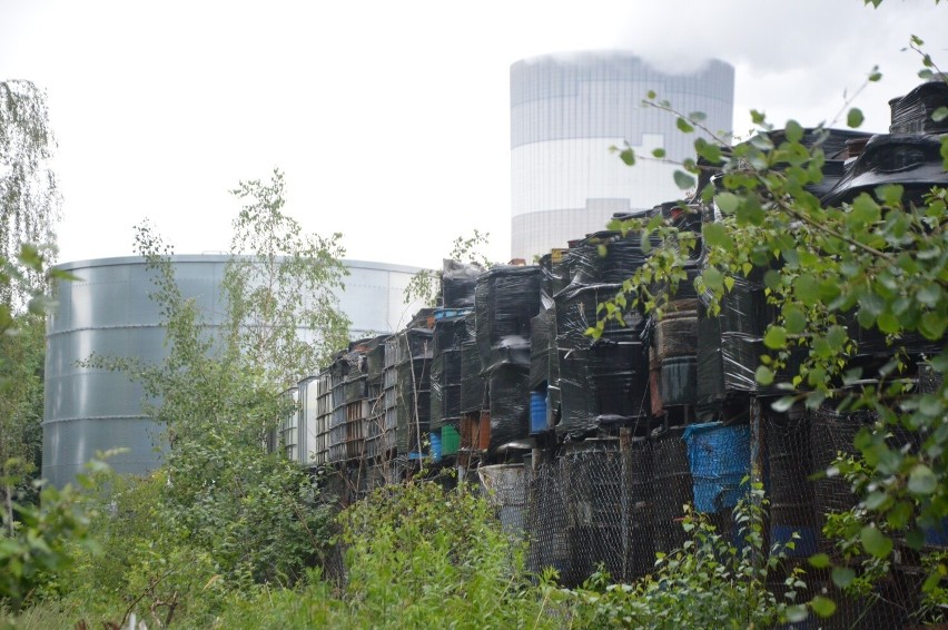 Nielegalne składowisko odpadów w Rogowcu