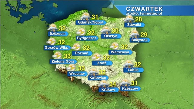 Prognoza pogody na 29 sierpnia i nadchodzący weekend