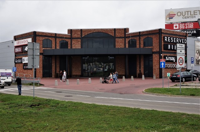 Outlet Center Lublin przy ul. Mełgiewskiej