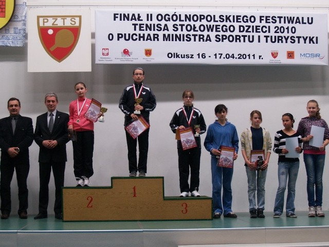 Olga Równa stanęła w Olkuszu na drugim stopniu podium.