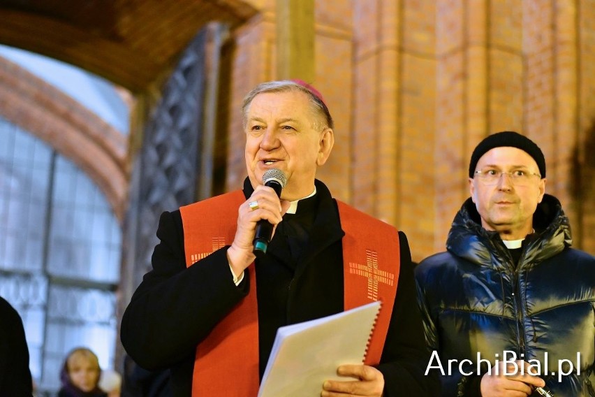 Nabożeństwu przewodniczył metropolita białostocki abp Jóżef...