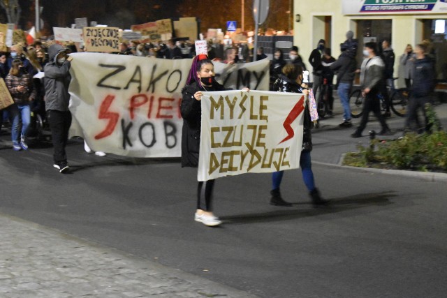 W Gubinie odbyło się już kilka strajków kobiet i organizatorzy nie zamierzają przestawać. Kolejny już 21 listopada.