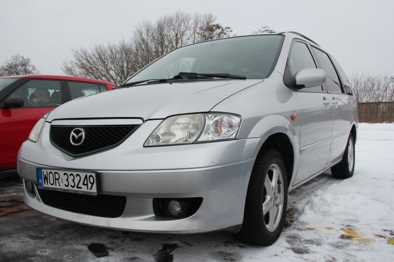 Mazda MPV, 2002 r., 1,9 TDI, 11 tys. 500 zł;