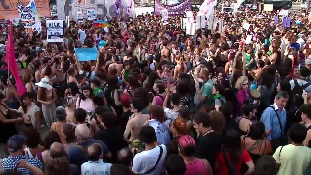 Protest feministek w Argentynie