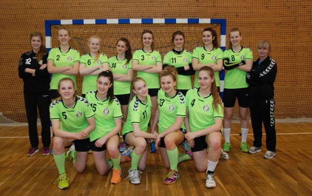 Juniorki młodsze Korony Handball Kielce.
