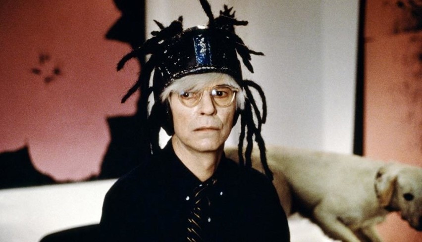 Jako Andy Warhol w filmie "Basquiat"