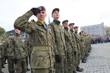 79 młodych mundurowych złożyło przysięgę na rydułtowskim rynku ZDJĘCIA