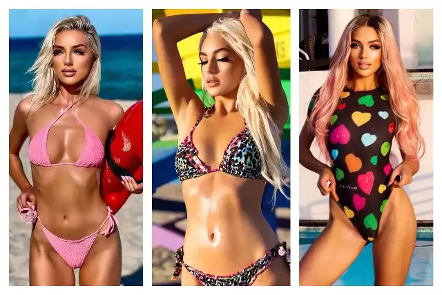 Zobacz gorące zdjęcia Karoliny Derpieńskiej na Instagramie. Białostoczanka zjawiskowo prezentuje się w letnich stylizacjach na plażę!