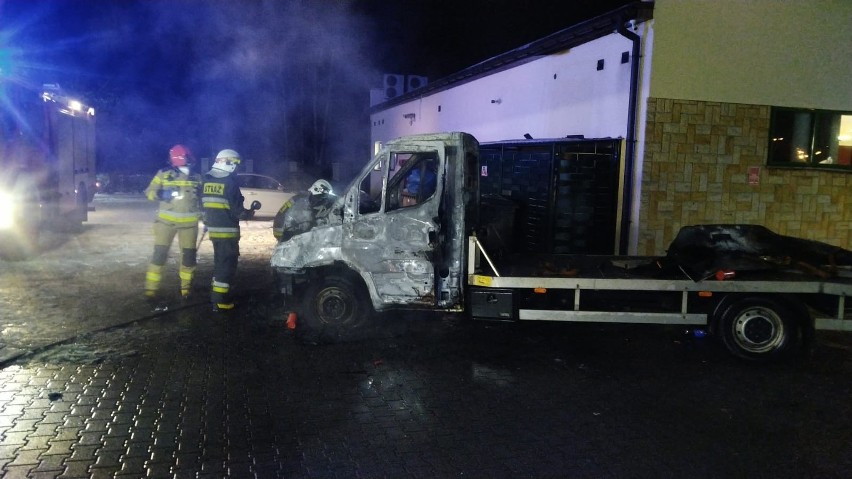 Dzięki szybkiej akcji strażaków z nie doszło do tragedii.