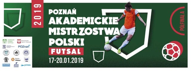 AZS UAM zaprasza do kibicowania poznańskiej drużynie i wszystkim pozostałym uczestnikom w turnieju półfinałowym akademickich mistrzostw Polski kobiet w futsalu