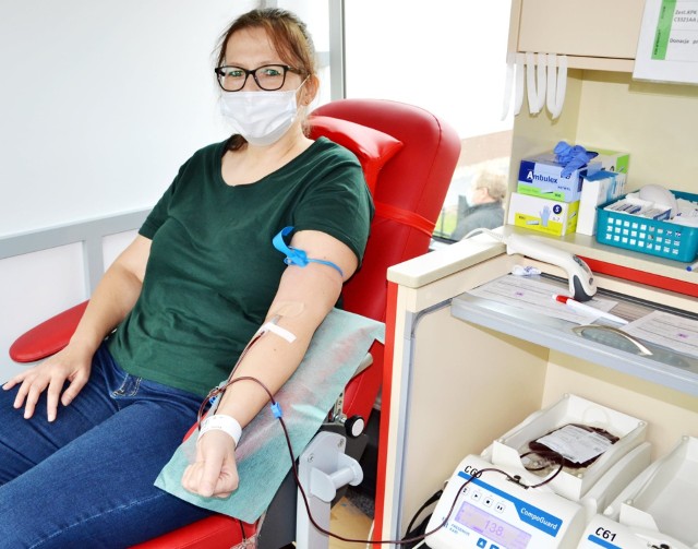 Po wstępnych badaniach do oddania krwi podczas niedawnej akcji w Rogowie zakwalifikowano ponad 50 osób
