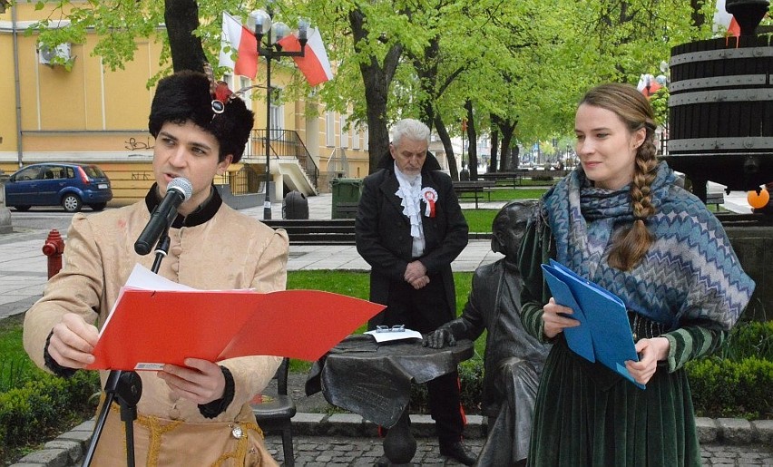 Obchody Święta Konstytucji 3 Maja w Zielonej Górze w 2017...