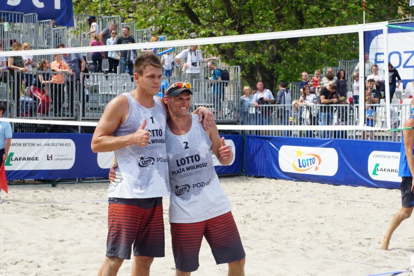 Adam Parcej i Bartłomiej Dzikowicz na Lotto Plaży Wolności...