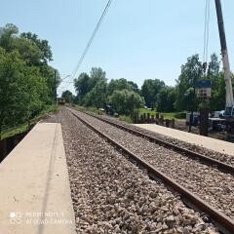 Na budowie wiaduktu kolejowego w Kętach trwają ostatnie...