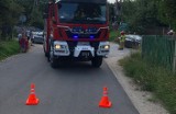 Wypadek dwóch BMW w Nadziejowie w gminie Stąporków