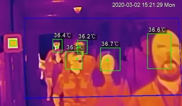 Kamera termowizyjna na SOR  szpitalu miejskim w Częstochowie.Zobacz kolejne zdjęcia. Przesuwaj zdjęcia w prawo - naciśnij strzałkę lub przycisk NASTĘPNE