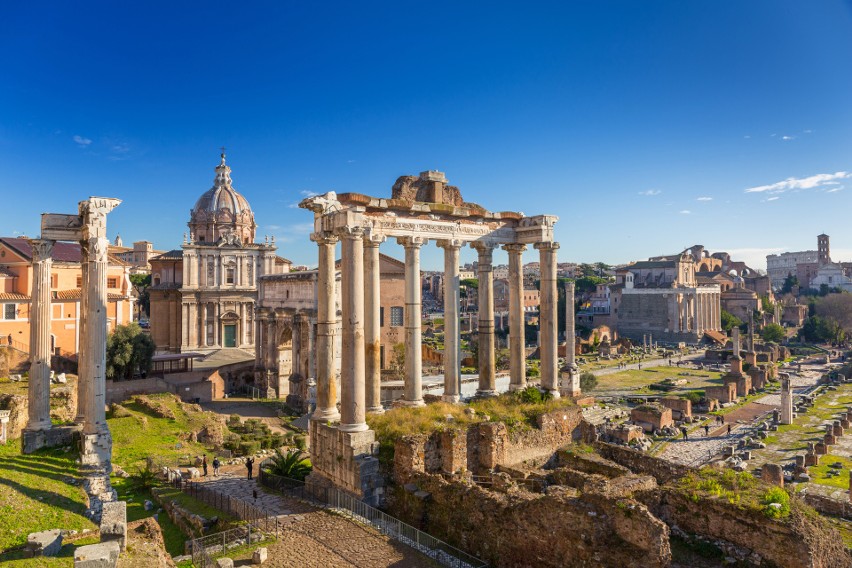 Rzym został wyróżniony za swoje piękno, romantyczną...