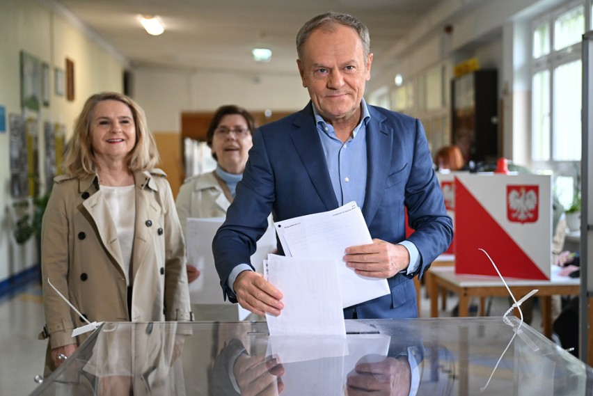 Donald Tusk głosował w Sopocie