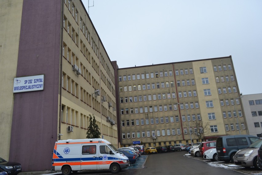 Budynek szpitala w Jaworznie