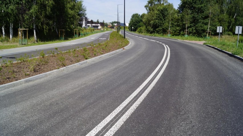 W Gliwicach ukończono budowę nowej drogi. Połączyła ul....