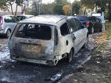 Plaga spalonych aut. W Słupsku grasuje nocny podpalacz samochodów (ZDJĘCIA)