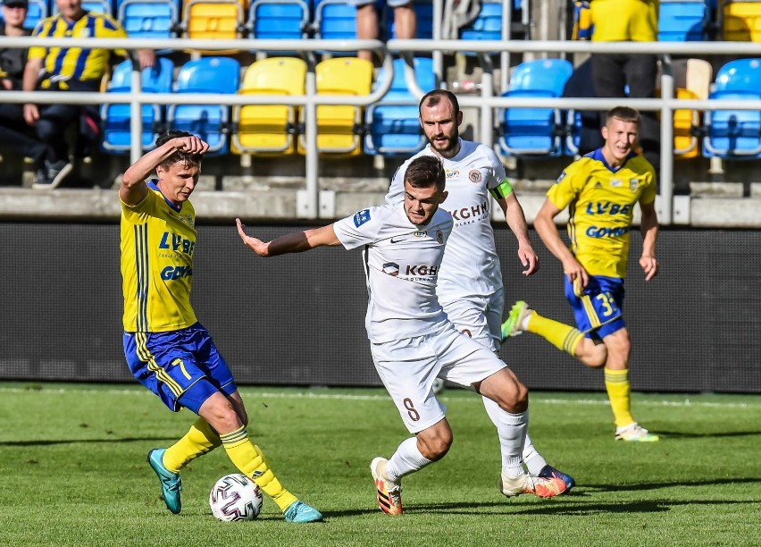 Arka Gdynia - Zagłębie Lubin 3:2 (2:1)