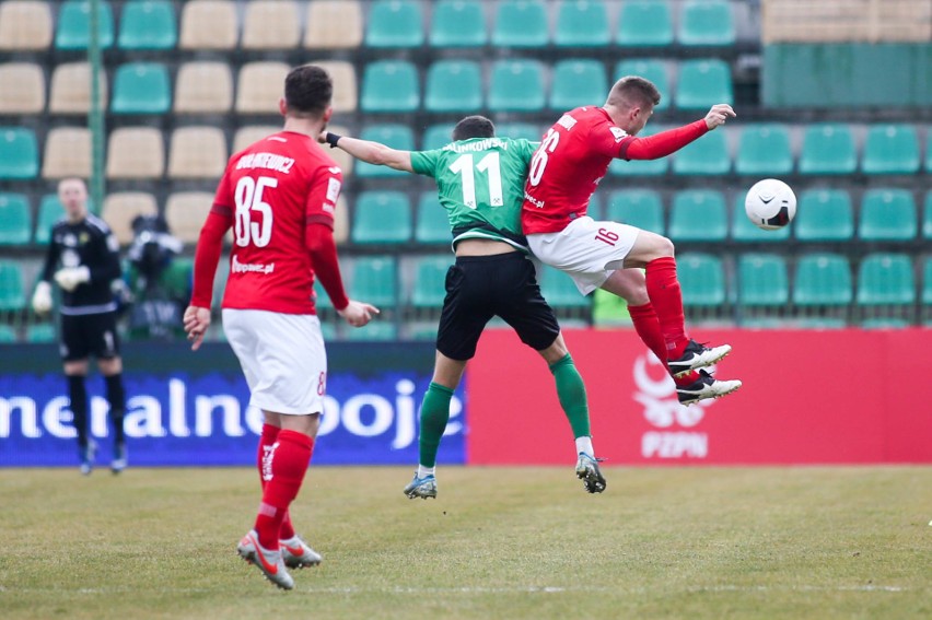 Górnik Łęczna - Widzew Łódź 1:2. Lider pokonał wicelidera. Zobacz zdjęcia