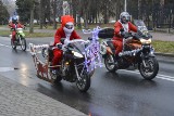 Mikołaje na motocyklach w Stalowej Woli. Przywieźli cukierki i wiele radości [ZDJĘCIA]