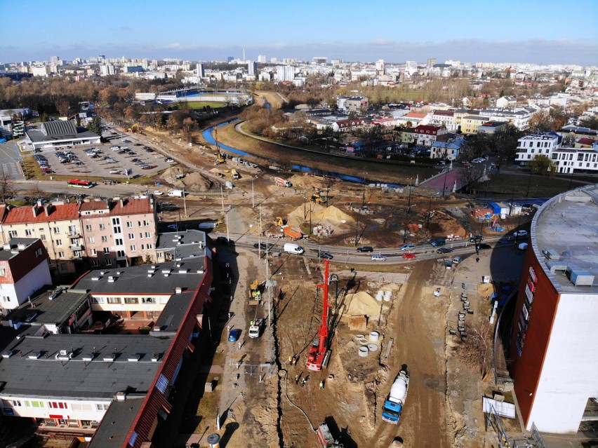 Czerniejówka straciła most. I zyskuje nowy [ZDJĘCIA Z DRONA]