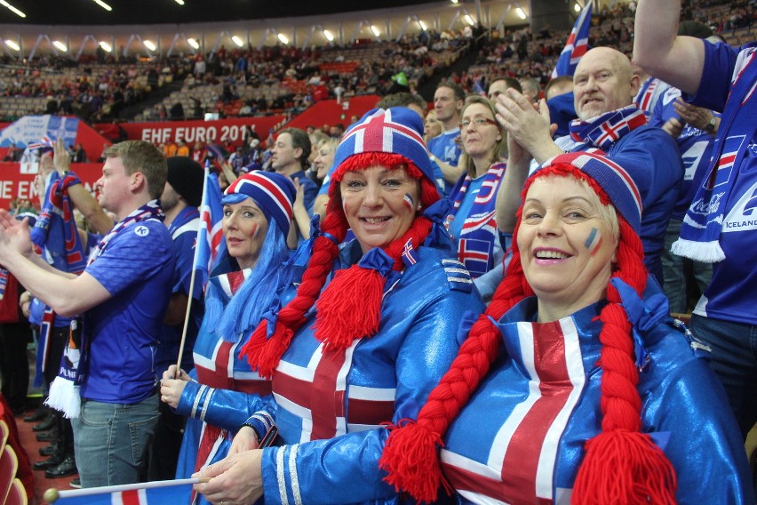 Euro 2016 piłkarzy ręcznych: Islandia - Białoruś w Katowicach [ZDJĘCIA KIBICÓW]