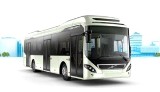 Hybrydowy autobus Volvo na ulicach Opola