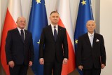 Prezydent wręczył akta powołania marszałkom seniorom Senatu i Sejmu
