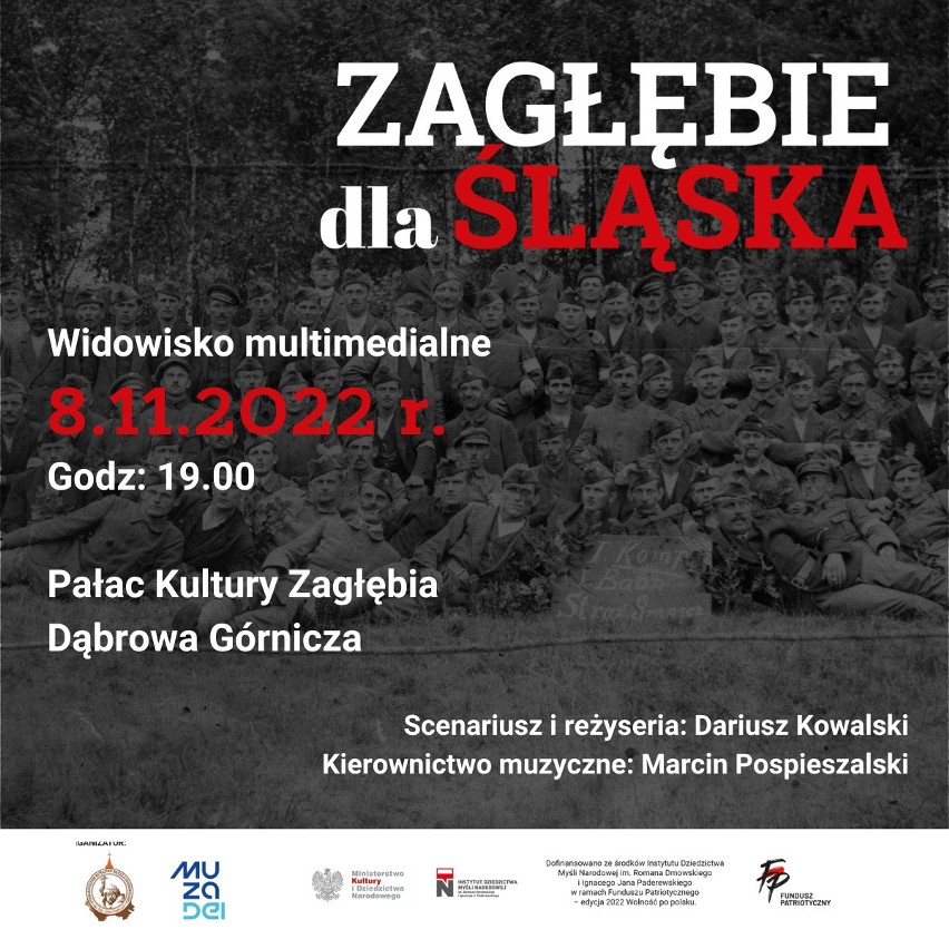 Widowisko multimedialne „Zagłębie dla Śląska” odbędzie się w...