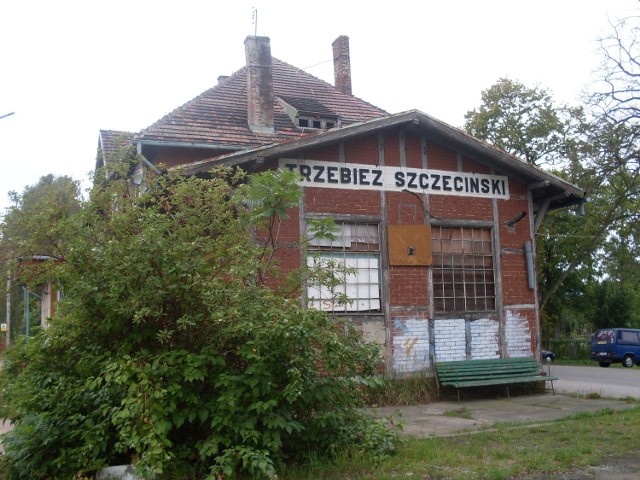 Stacja w Trzebieży.