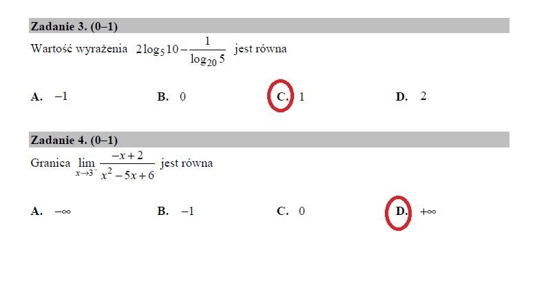 Matura 2018 matematyka poziom rozszerzony arkusze,...