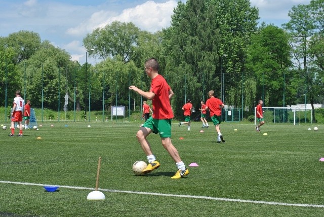 Miejskie Centrum Treningowe w Sosnowcu, na którym trenują młodzi piłkarze Zagłębia