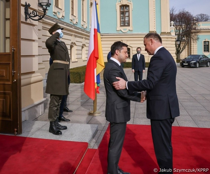 Prezydent Andrzej Duda jako pierwsza głowa obcego państwa od...