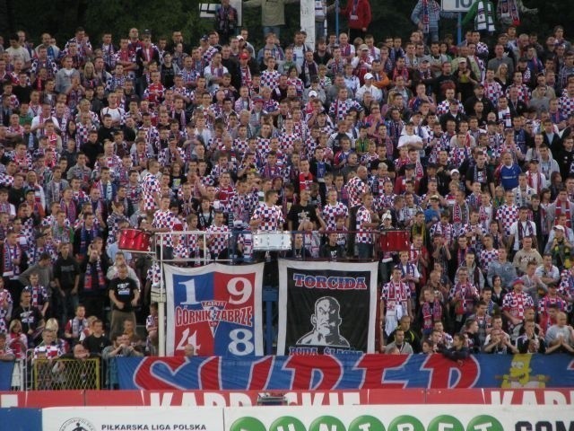 Górnik Zabrze 1:0 Sandecja Nowy Sącz (trybuny)