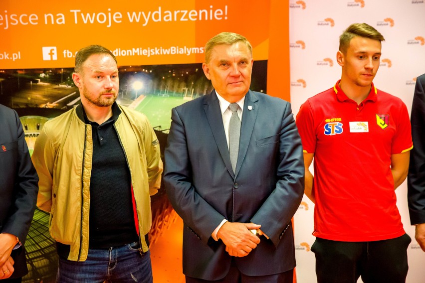 Wrażenie robią też szatnie – Jagiellonii i reprezentacji...