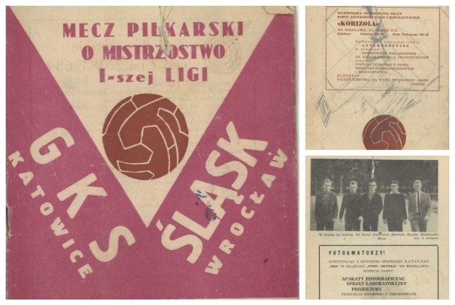 Śląsk - GKS Katowice. Tak wyglądał program meczowy w 1965 r. (ZDJĘCIA)Do redakcji "Gazety Wrocławskiej" trafiło kilka programów meczowych piłkarskiego Śląska Wrocław z lat 60'. Co się w nich znajdowało? Jakie firmy się w nich reklamowały? Które istnieją do dziś? Zobacz na własne oczy! Dziś druga odsłona cyklu "Program meczowy" - oto drukowany egzemplarz z meczu Śląsk Wrocław - GKS Katowice z 19 września 1965 roku.WAŻNE! DO KOLEJNYCH ZDJĘĆ MOŻESZ PRZEJŚĆ ZA POMOCĄ GESTÓW LUB STRZAŁEK