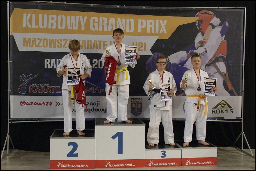 Ostrowski Klub Karate Kyokushinkai. Kacper Podbielski na podium Mistrzostw Polski. 9.10.2022. Zdjęcia