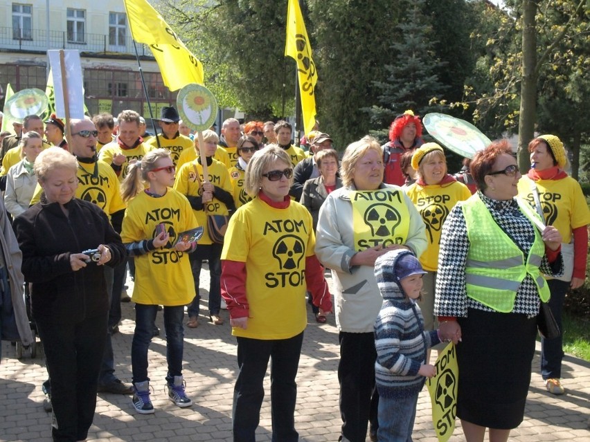 Stop atom - protest na 1 maja.