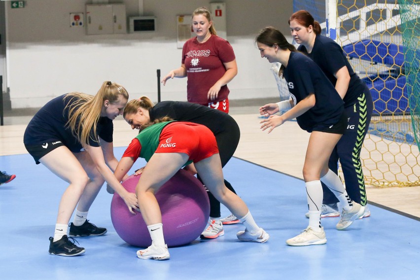 Szczypiornistki MKS AZS UMCS Lublin przygotowują się do nowego sezonu na zapleczu PGNiG Superligi 